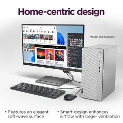 Hot Lenovo IdeaCentre Tower Desktop Computer, Intel Core i5-14400, 8GB RAM, 512GB SSD, Mouse & Keyboard Included, Windows 11 Home
