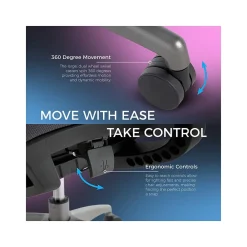 Gaming Chairs*Lenovo Legion Mesh Ergonomic Racing Gaming Chair, Dark Gray (52014DGRY)