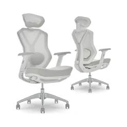 Gaming Chairs*Lenovo Legion Mesh Ergonomic Racing Gaming Chair, Light Gray (52015LGRY)