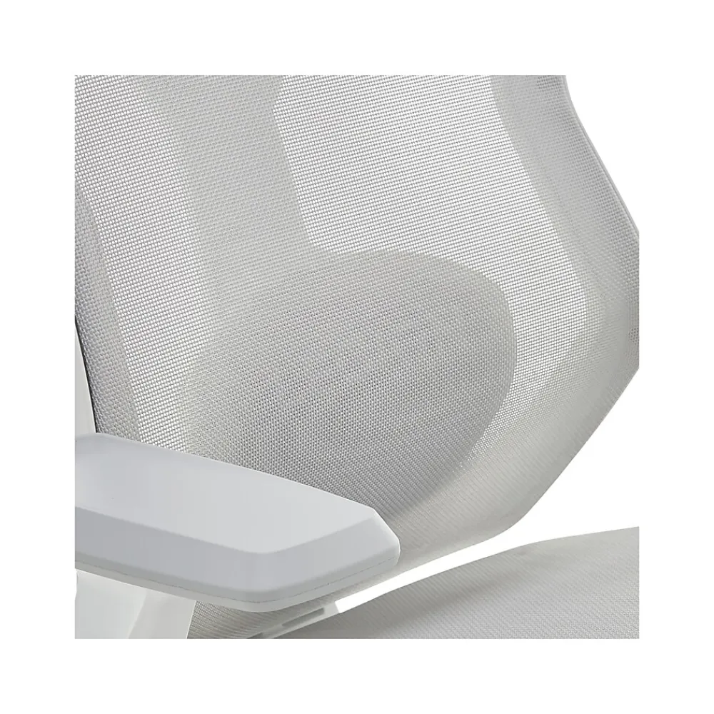 Gaming Chairs*Lenovo Legion Mesh Ergonomic Racing Gaming Chair, Light Gray (52015LGRY)