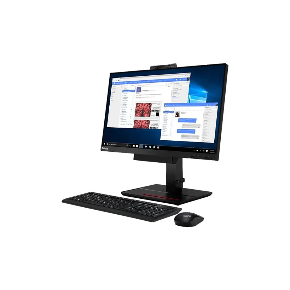 Clearance Lenovo ThinkCentre Tiny-In-One 24 Gen 4 11GDPAR1US 23.8" LED Monitor, Black