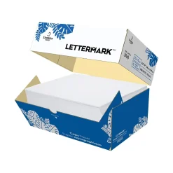 Copy Paper*Lettermark 8.5" x 11" Copy Paper, 20 lbs., 92 Brightness, 1250 Sheets/Carton (3968)