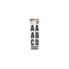 Cosco Letters, Numbers & Symbols, Adhesive, 3", Black