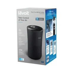 Levoit True HEPA Tower Air Purifier, Black (HEAPAPLVNUS0032)