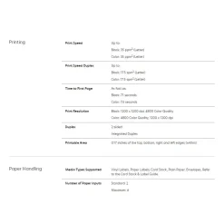 Lexmark CS531dw Laser Printer, Print (50M0020)