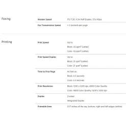 Lexmark CX635adwe Wireless All-in-one Color Laser Printer
