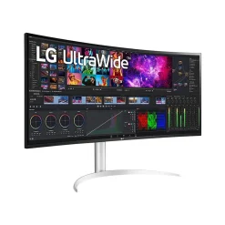 Best LG 39.7" Curved 4K Ultra HD LED Monitor (40BP95C-W)