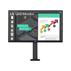 Outlet LG Ergo 27BN88Q-B 27" LED Monitor, Black Texture