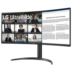 Best LG UltraWide 34" Curved 100 Hz LCD Monitor, Black (34BR55QC-B)