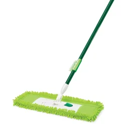 Commercial Microfiber Fingers Dust Mop, Yellow & Green, 6/Carton (195)<Libman New