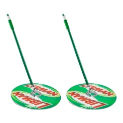 Gym Standard Microfiber Wet Mop Frame, Multicolor, 2/Pack (1034002)<Libman Discount
