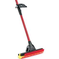 Sponge Butterfly Mop, Red/Black, 4/Carton (0955004)<Libman Online