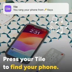 Life360 Tile Pro Bluetooth Tracker, Assorted, Black/White, 4/Pack (RE-61124)<Tile by Life360 Sale