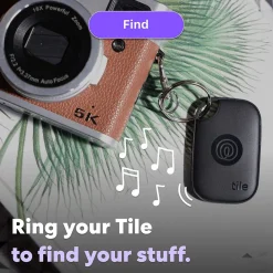 Life360 Tile Pro Bluetooth Tracker, Black (RE-61011)<Tile by Life360 Hot