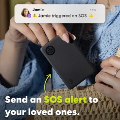 Life360 Tile Slim Bluetooth Tracker, Black (RE-62011)<Tile by Life360 Sale