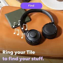 Life360 Tile Sticker Bluetooth Tracker, Black (RE-63011)<Tile by Life360 Hot