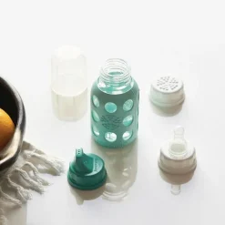 Lifefactory Baby Water Bottle, Assorted Colors, 9 oz. (LF120407C4)