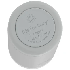 Lifefactory Tumbler, Stone Gray, 16 oz. (LS324MCG4)