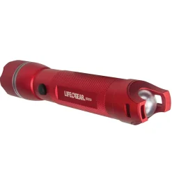 LifeGear Life+Gear 7" 300-Lumen Search Light 300 + Emergency Signaling, Red (AA35-60538-RED)