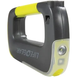 Life+Gear 250-Lumen USB-Rechargeable Clip-Light Flashlight, Black (41-3932)