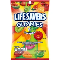 LifeSavers 5 Flavors Gummies Candy, 7 oz. (08342)