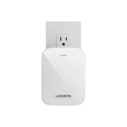 Discount Linksys AX1800 Dual Band WiFi 6 Extenders, Wall-plug, White (RE7350)