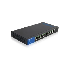 Online Linksys 8-Port Gigabit Ethernet Unmanaged Switch, 10/100/1000 Mbps, Black (LNKLGS108P)