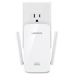 Online Linksys RE6300 Dual Band 2.4/5GHz Wireless and Ethernet Extender, White