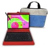 12 OCTA CORE 8GB RAM 256GB STORAGE Android 14 BUNDLE with RED KEYBOARD CASE and TABLET BRIEFCASE<Linsay New