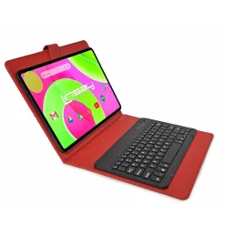 12 OCTA CORE 8GB RAM 256GB STORAGE Android 14 BUNDLE with RED KEYBOARD CASE and TABLET BRIEFCASE<Linsay New
