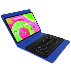 12" Octa Core Tablet, 8GB RAM, 256GB Storage, Android 14, Bundled with Blue Keyboard and Stylus Pen<Linsay