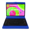 12" Octa Core Tablet, 8GB RAM, 256GB Storage, Android 14, Bundled with Blue Style Keyboard Bundled with App Pack<Linsay