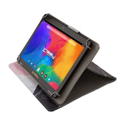 10.1" Tablet with Black/Pink/White Marble Case, 2GB RAM, 64GB Storage, Android 13, Black (F10IPCMBW)<Linsay Online