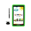 7" Tablet with Pop-Up Holder, Stylus & Green Kids' Defender Case, WiFi, 2GB RAM, 64GB, Android 13 (F7UHDKIDSGREENP)<Linsay Hot