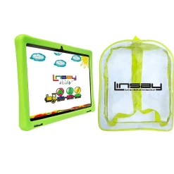 Android 13 10.1" Tablet, 128GB Storage, Android OS, Green (F10IPGKIDSGREBA)<Linsay Outlet