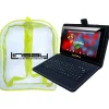 F10 Series 10.1" Tablet, WiFi, 2GB RAM, 64GB , Android 13, Black w/Black Keyboard & Bag Pack (F10XIPSCKBAG)<Linsay Sale