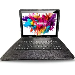 Octa Core 10.1" Tablet, 4GB RAM, 128GB Storage, Android 13, Bundled with Oracle Keyboard Case, Briefcase and Stylus Pen<Linsay Best