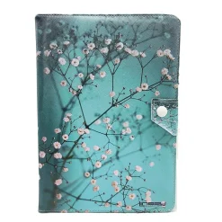 Octa Core 10.1" Tablet, 4GB RAM, 128GB Storage, Android 13, Bundled with Flowers Marble Case and Stylus Pen<Linsay Hot