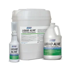 Odor Digestant Enzyme Multi-Surface and Drain Cleaner 32 oz, 4/Carton (33601)<Liquid Alive Discount