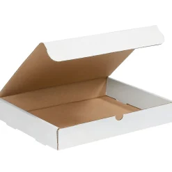 Sale Unbranded Literature Mailers, 11 1/8" x 8 3/4" x 1", White, 50/Bundle (ML1181)