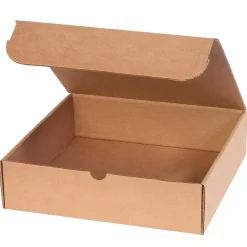 Discount Unbranded Literature Mailers, 7 1/2" x 7" x 3 1/4", Kraft, 50/Bundle