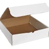 Sale Unbranded Literature Mailers, 14" x 14" x 4", White, 50/Bundle (M14144)