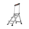 Little Giant Ladders Jumbo Step Aluminum Step Ladder, 375 lb Capacity (11903)