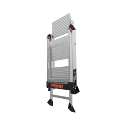 Little Giant Ladders Jumbo Step Aluminum Step Ladder, 375 lb Capacity (11903)