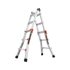 Little Giant Ladders Velocity 3.58' Aluminum Extension Ladder, 300 lb. Capacity (15413-001)
