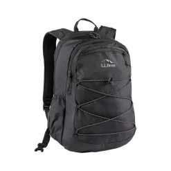 L.L.Bean Comfort Carry Laptop Backpack, Medium Size, Black (1000046725)