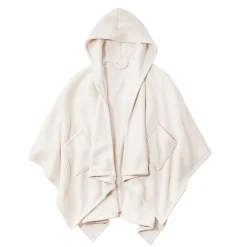 Cozy Chenille Wearable Throw, Cream (1000248687)<L.L.Bean Sale