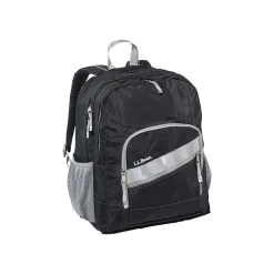 L.L.Bean Deluxe Book Pack Backpack, Black (0TXT901000)