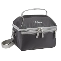 L.L.Bean Flip-Top Lunch Box, Black, 203 Oz. (0SUL710000)