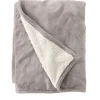 Wicked Plush Sherpa Throw, Large, Woodsmoke (1000078533)<L.L.Bean Best